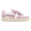 Gola Classics Baskets à bride miroir Hawk pour enfants - Off White/Pastel Pink