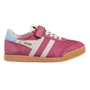 Gola Classics Elan-Strap-Sneaker für Kinder - Kirschrot/Kreiderosa/Luft