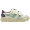 Gola Classics Baskets à bride Trident Grandslam pour enfants - Gant blanc/de surf/de renard