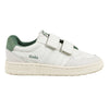 Gola Classics Eagle Strap Turnschuhe für Kinder - Cremeweiß/Immergrün
