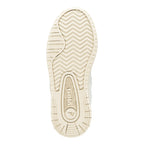 Underside of a Gola trainer sole with a textured pattern and Gola branding