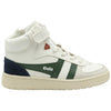 Gola Classics Baskets Talon pour enfants - Blanc/Vert sapin/Marine