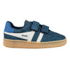 Gola Classics Kids' Viper Strap Trainers - Navy/Off White/Sapphire/Gum