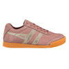 Gola Classics Women's Harrier Mirror Trainers - Brownrose/Gold/Gum