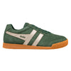 Gola Classics Women's Harrier Suede Trainers - Evergreen/Off White
