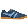 Gola Classics Women's Harrier Suede Trainers - Navy/Cornflower