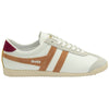 Gola Classics Baskets Bullet Pure pour femmes - Blanc/Terre cuite/Cerise