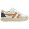 Gola Classics Baskets Trident Grandslam pour femmes - Blanc/saumon/rose perle