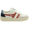 Gola Classics Baskets Trident Grandslam pour femmes - Blanc/Argile/Iceberg