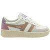 Gola Classics Baskets Trident Grandslam pour femmes - Blanc/Camée/Lys