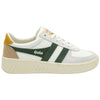 Gola Classics Baskets Trident Grandslam pour femmes - Blanc/Persistant/Soleil