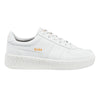 Gola Classics Women's Grandslam Leather Trainers - White/White/White