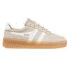 Gola Classics Women's Grandslam Suede Trainers - Bone/Off White/Gum