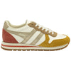 Gola Classics Baskets Daytona Quadrant pour femmes - Blanc cassé/Soleil/Or/Argile