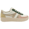 Gola Classics Chaussures d'entraînement Grandslam Quadrant pour femmes - Blanc cassé/Rose perle/Or/Citron