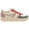 Gola Classics Chaussures d'entraînement Grandslam Quadrant pour femmes - Blanc cassé/Sauge/Or/Rose pastel