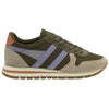 Gola Classics Baskets Daytona Chute pour femmes - Kaki/Os/Lavande