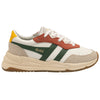 Gola Classics Baskets Saturn Quadrant pour femmes - Blanc cassé/Blé/Sablier/Soleil