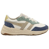 Gola Classics Baskets Saturn Quadrant pour femmes - Blanc cassé/Clair de lune/Blé