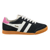 Gola Classics Baskets Elan pour femmes - Noir/Blanc cassé/Fuchsia