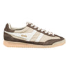 Gola Classics Firefly-Sneaker für Damen - Knochenweiß/Mokka/Cremeweiß
