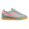 Gola Classics Baskets Tornado pour femmes - Brume verte/Rose fluo