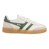 Gola Classics Baskets en cuir Viper pour femmes - Blanc cassé/Os/Sapin/Gomme