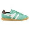 Gola Classics Women's Torpedo Trainers - Jade/Off White/Dark Brown