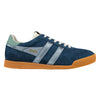 Gola Classics Women's Elan Glitz Trainers - Navy/Air/Green Mist