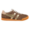 Gola Classics Elan Glitz Damen-Sneaker - Dunkelbraun/Gold/Cameo