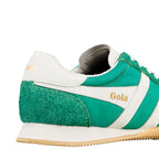 Gola Harrier trainer in green and white