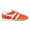 Gola Classics Sprinter-Trainingsschuhe für Frauen - Tiefes Orange/Gebrochenes Weiß