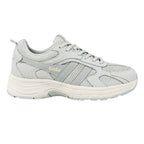 Gola Classics grey mesh and suede trainer with cream sole