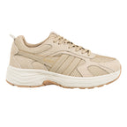 Beige Gola Classics trainer with mesh and suede upper