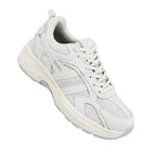 Off-white Gola lace-up trainer with mesh panels and chunky sole
