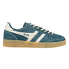 Gola Classics Viper '78 Sneaker für Damen - Dunkeltürkis/Gebrochenes Weiß/Gum