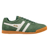 Gola Classics Men's Harrier Suede Trainers - Evergreen/Off White