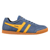 Gola Classics Men's Harrier Suede Trainers - Moonlight/Sun/Black