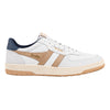 Gola Classics Men's Hawk Trainers - White/Tobacco/Navy