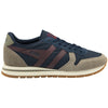 Gola Classics Baskets Daytona Chute pour hommes - Marine/Rhinocéros/Bordeaux