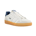 Gola Grandslam Classic Trainers in off-white with a navy heel and gum sole