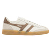 Gola Classics Herren-Sneaker aus Viper-Leder - Cremeweiß/Knochenfarben/Otterfarben/Zahnfleisch