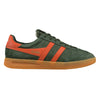 Gola Classics Men's Cyclone Trainers - Dark Khaki/Moody Orange/Gum