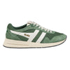 Gola Classics Men's Delta Trainers - Evergreen/Off White