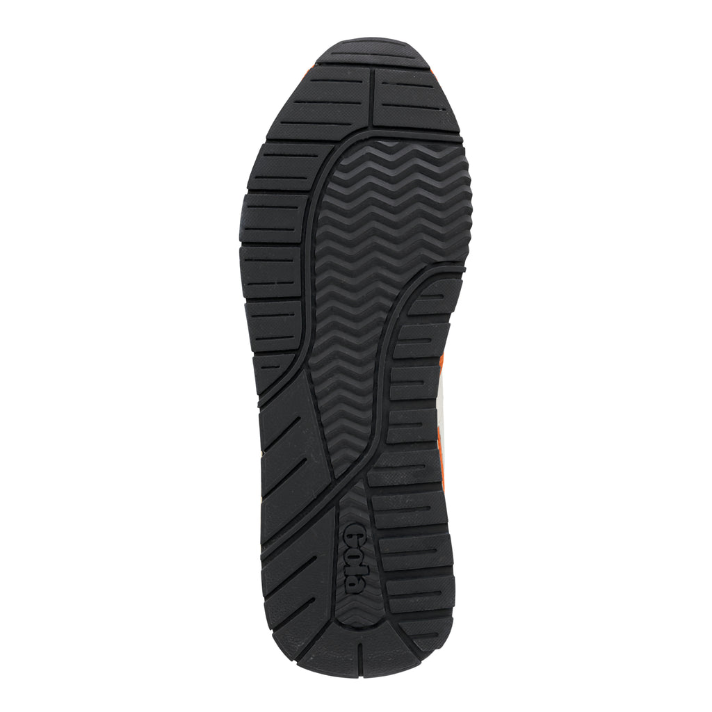 Black rubber trainer sole with Gola branding