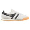 Gola Classics Men's Europa Leather Trainers - White/Black/Marine Blue