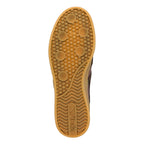 Rubber trainer sole with circular tread pattern and Gola branding