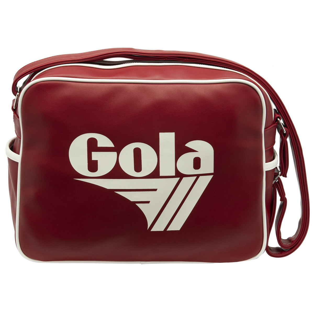 Gola Classics red and white shoulder bag with white logo