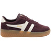 Gola Classics Grandslam Wildleder-Sneaker für Damen - Kakao/Gebrochenes Weiß/Gum