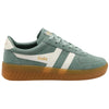 Gola Classics Women's Grandslam Suede Trainers - Green Mist/Off White/Gum